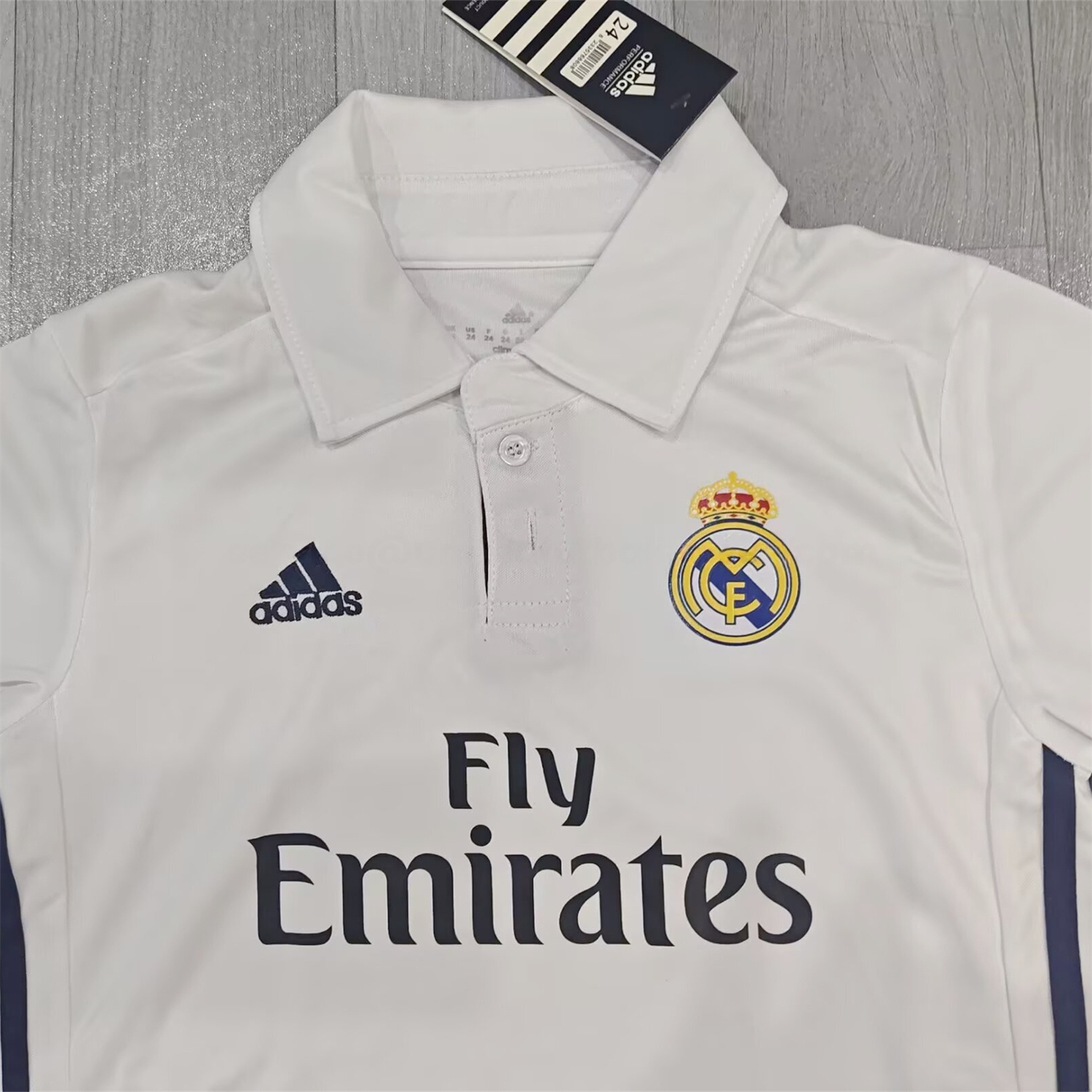 Retro Real Madrid 2016-17 Home Kids Kit - Unitedfutballjersey