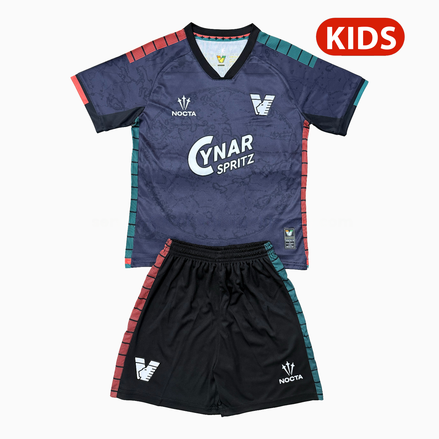 Venezia FC 25-26 Home Kids Kit - Unitedfutballjersey