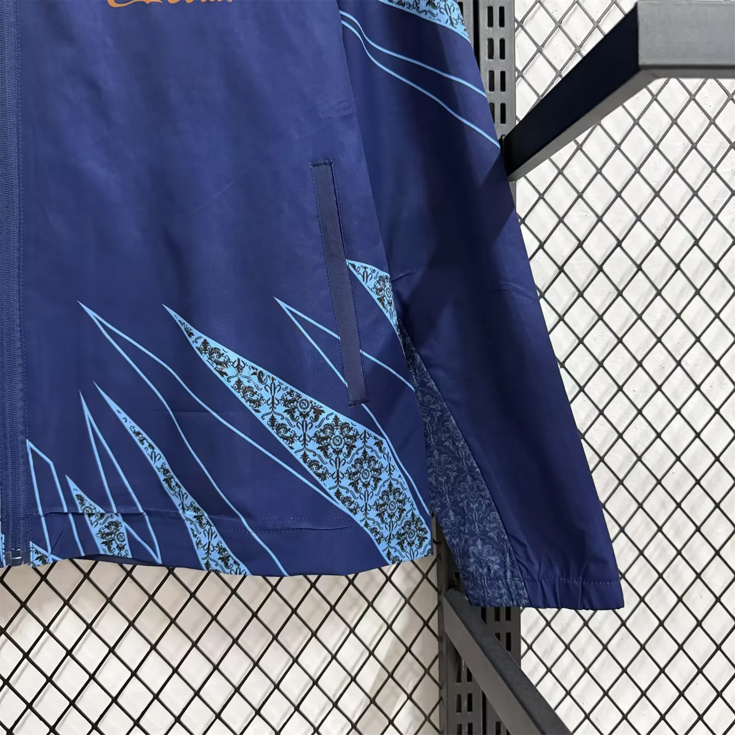 Napoli 25-26 Cocacola Windbreaker Jacket - Dark Blue - Unitedfutballjersey