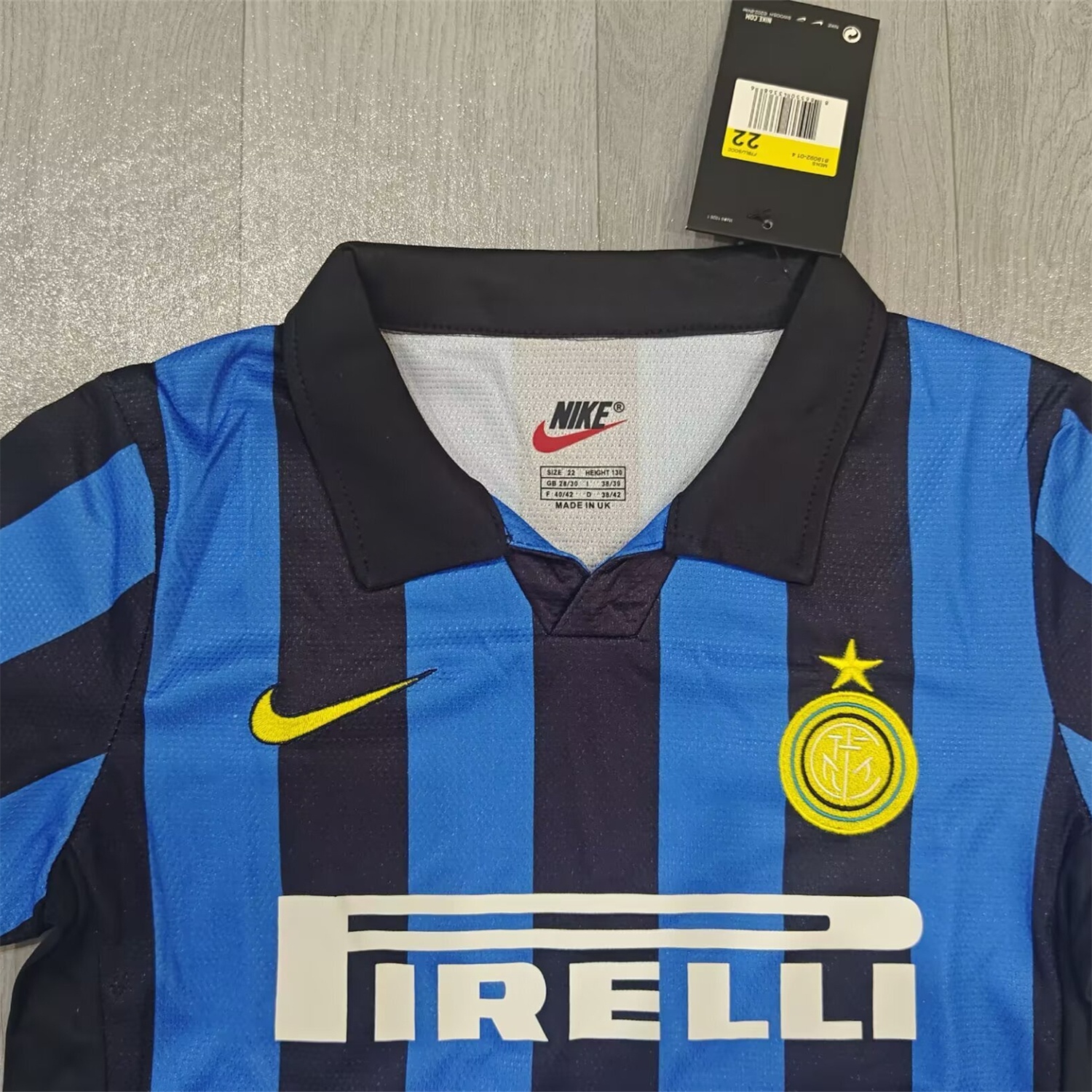 Retro Inter Milan 1998-99 Home Kids Kit - Unitedfutballjersey