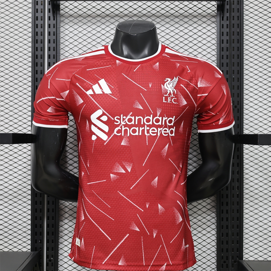 Liver.pool 26-27 Home Red Jersey - Player Version - Unitedfutballjersey