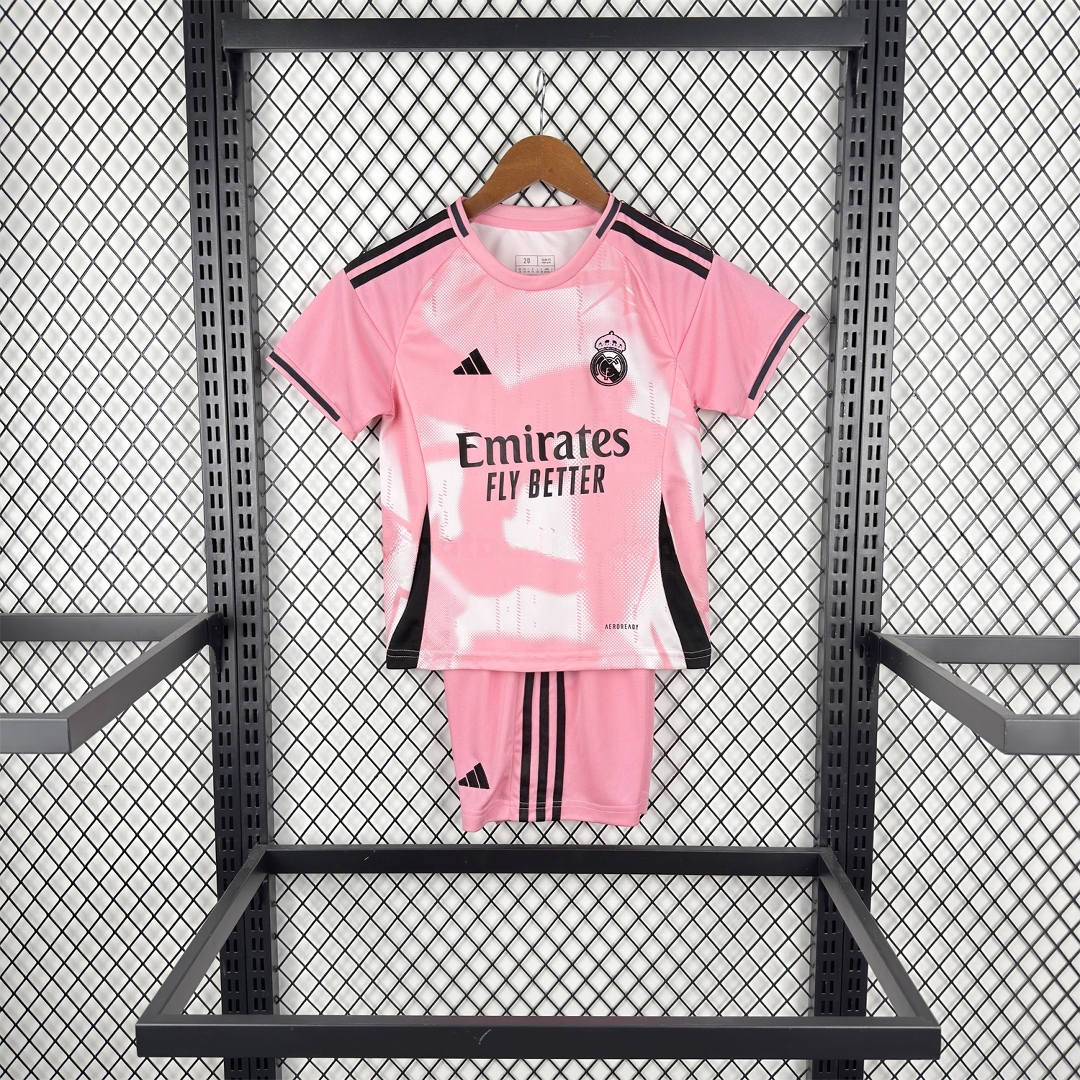 Real Madrid 26-27 Pink Special Kids Kit - Unitedfutballjersey