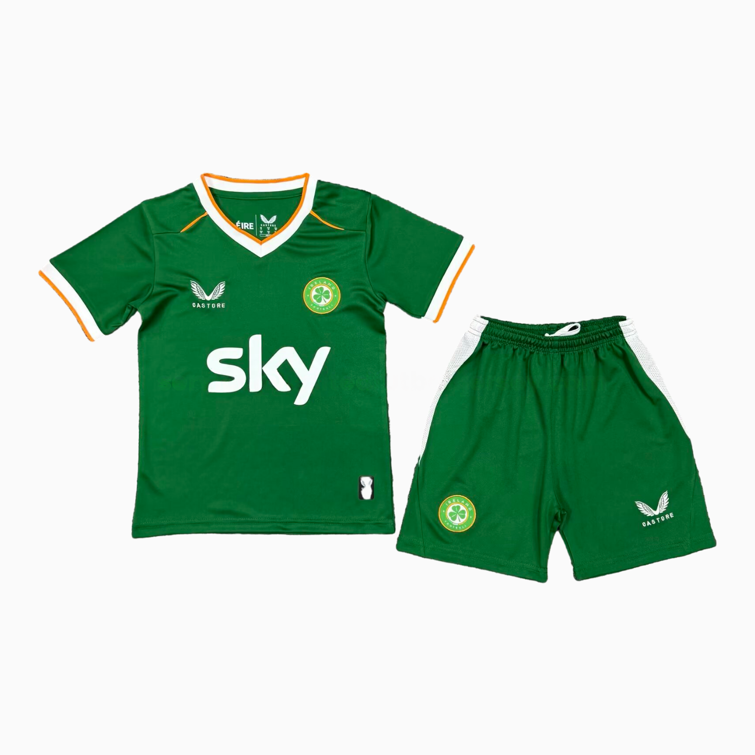 Ireland 2026 Home Kids Kit - Unitedfutballjersey