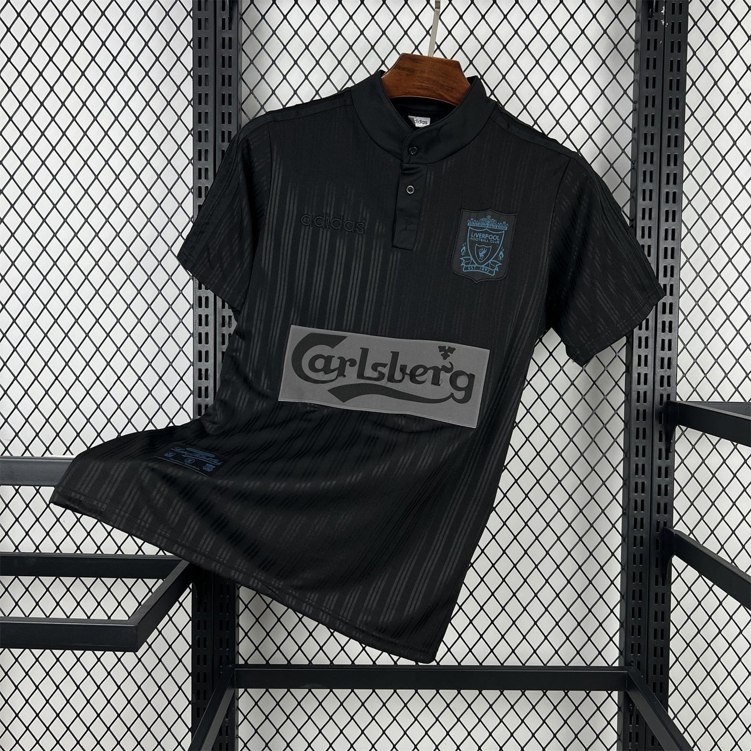 Retro Liver.pool 1995-96 Black Special Jersey - Unitedfutballjersey