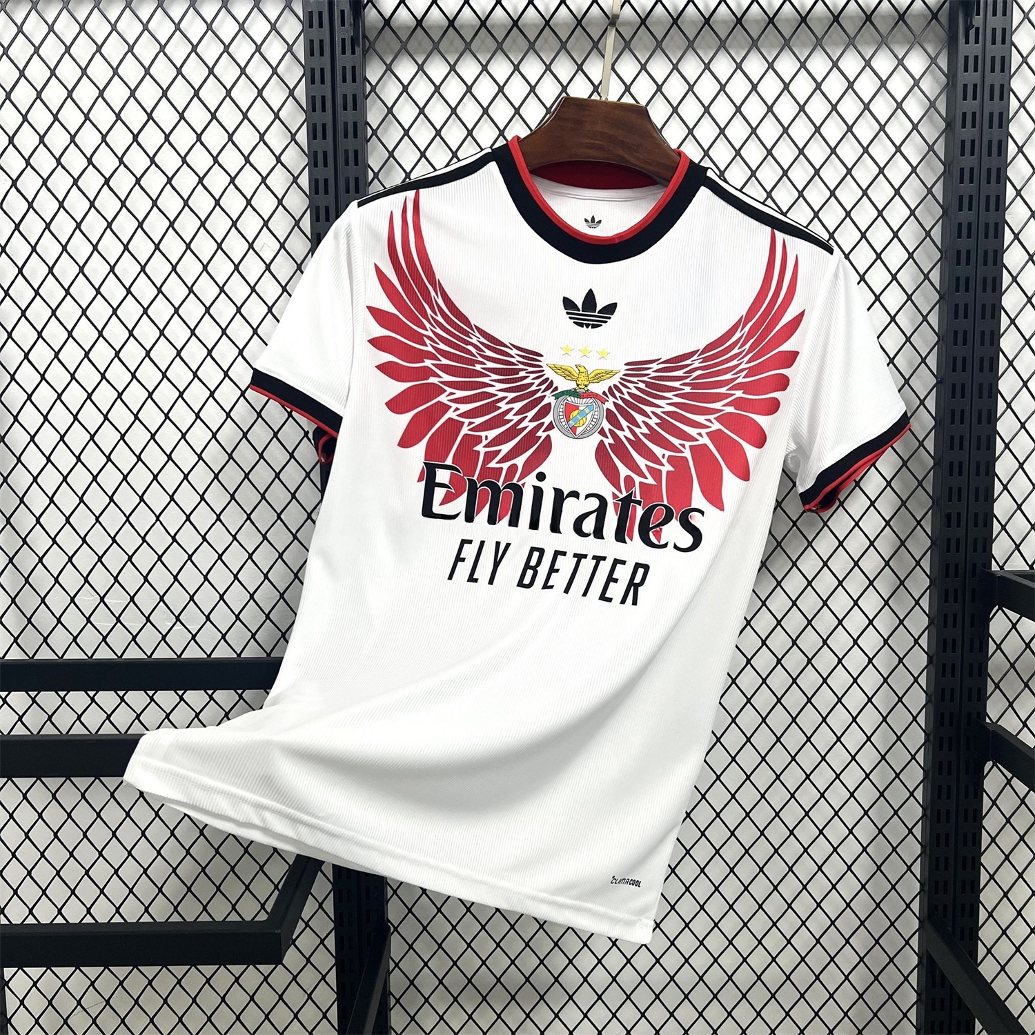 Benfica 25-26 Red Wings White Special Jersey - Fans Version - Unitedfutballjersey