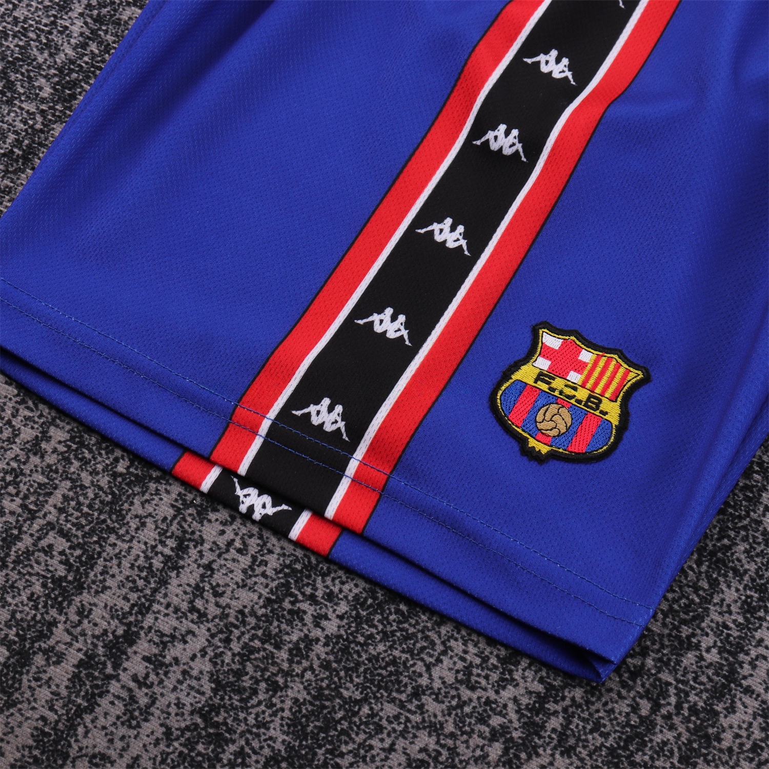 Retro Barcelona 1997-98 Home Kids Kit - Unitedfutballjersey