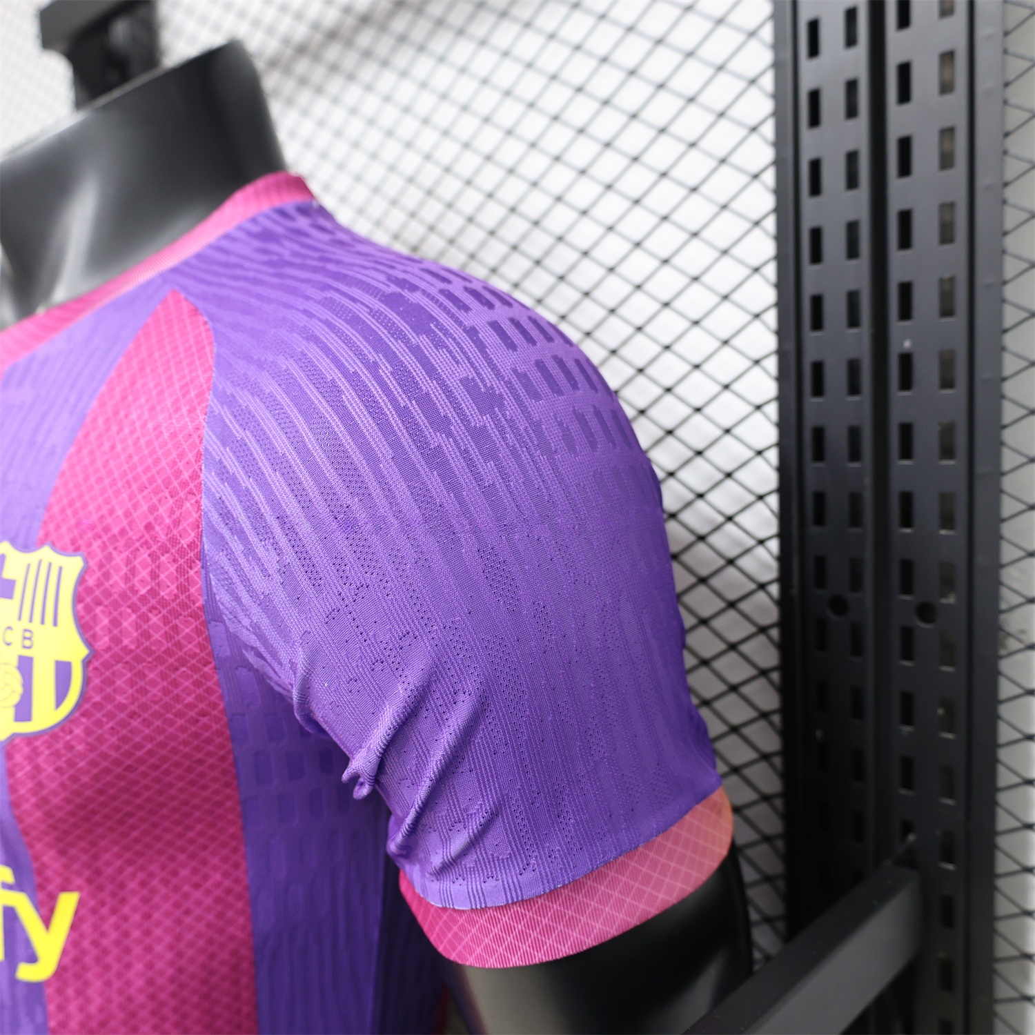 Barcelona 25-26 Purple Pink And Yellow Special Jersey - Player Version - Unitedfutballjersey