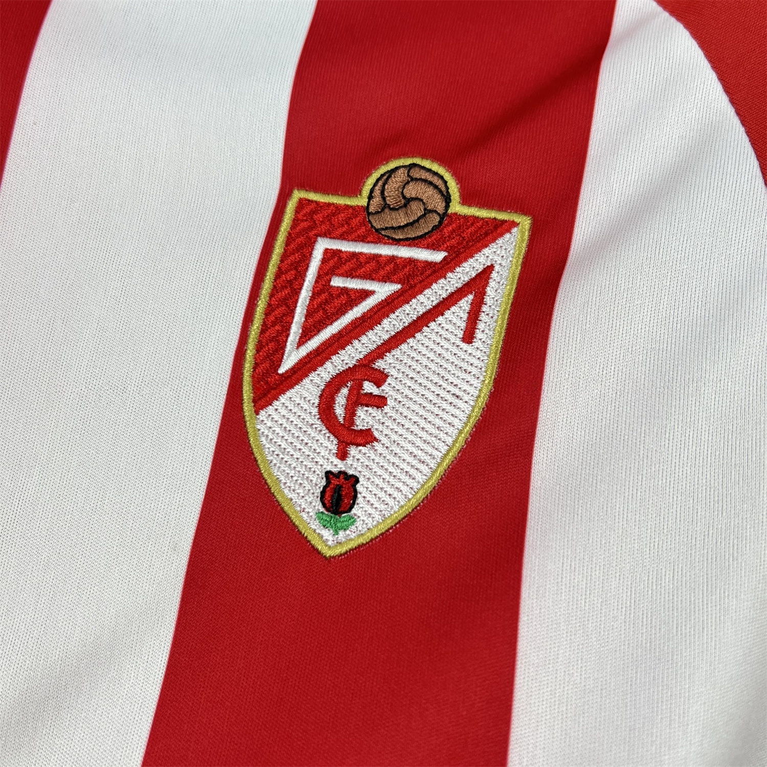 Granada CF 25-26 Retro Style Red Polo Jersey - Fans Version - Unitedfutballjersey