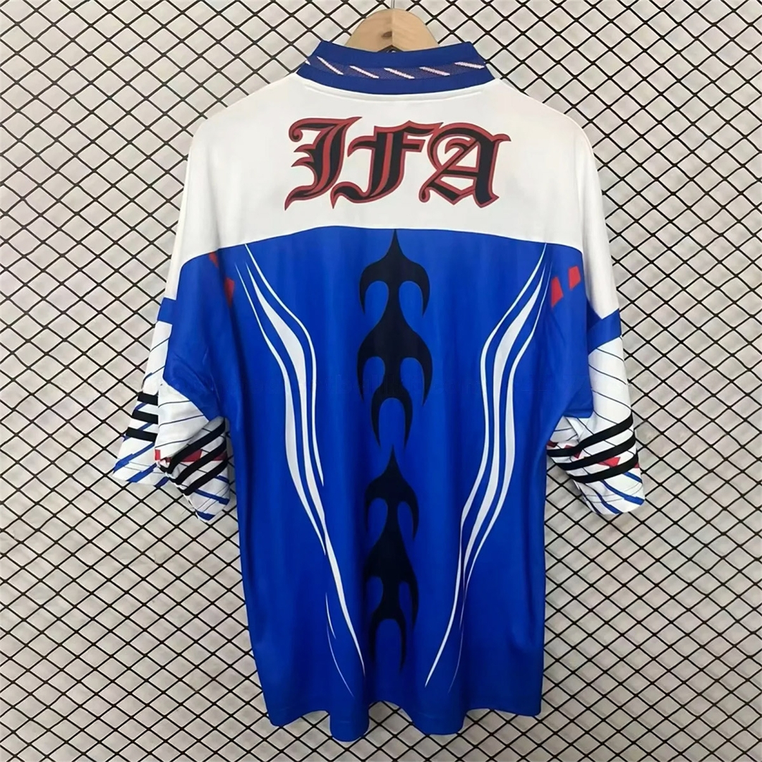 Japan 2026 Retro Style Blue Jersey - Fans Version - Unitedfutballjersey