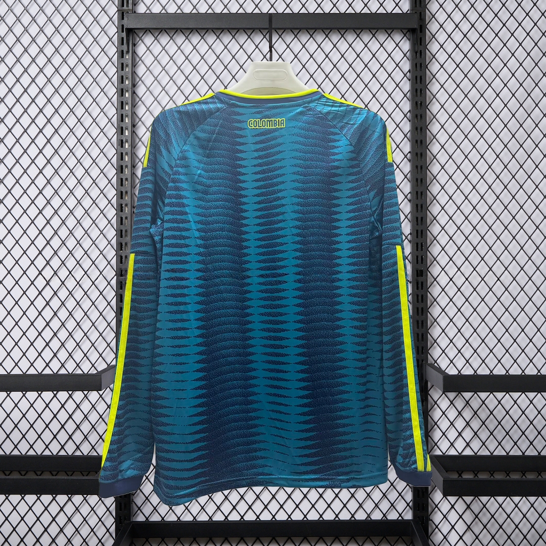 Colombia 2026 Away Long Sleeves Jersey - Fans Version - Unitedfutballjersey