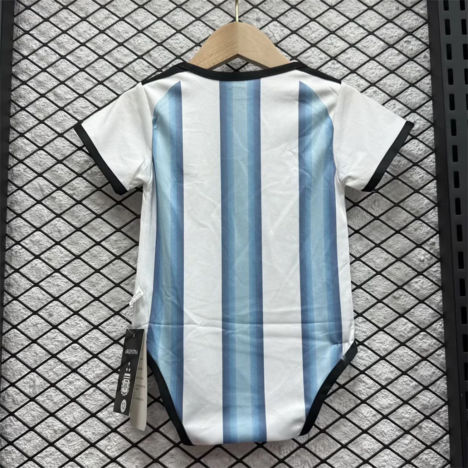 Argentina 2026 Home Baby Crawling Suit - Unitedfutballjersey