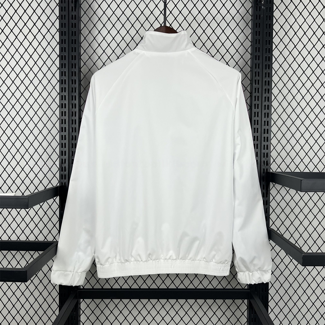 Spain 2026 Away Windbreaker Jacket - White - Unitedfutballjersey