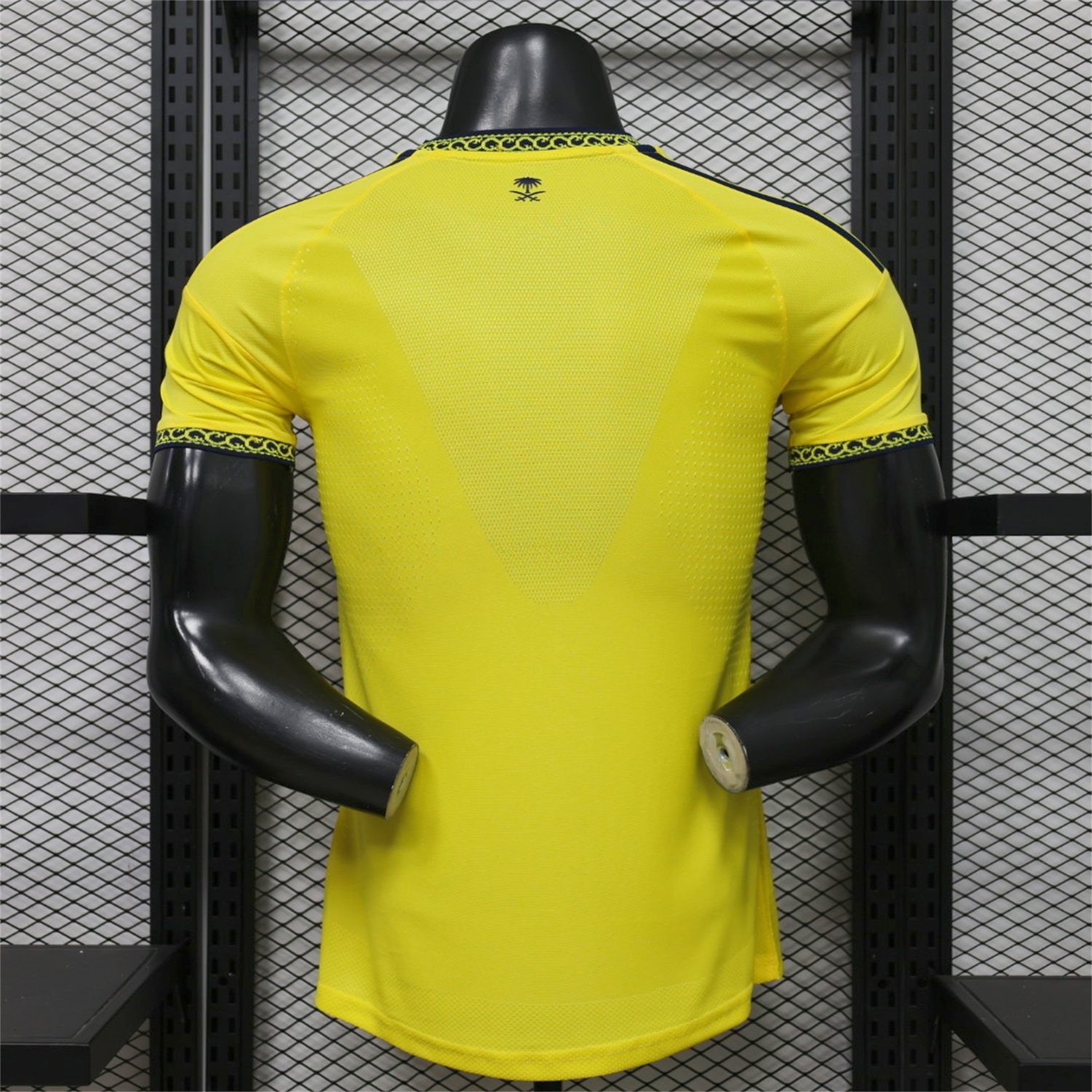 Al Nassr Riyadh Victory 26-27 Home Jersey With Sponsors - Player Version - Unitedfutballjersey