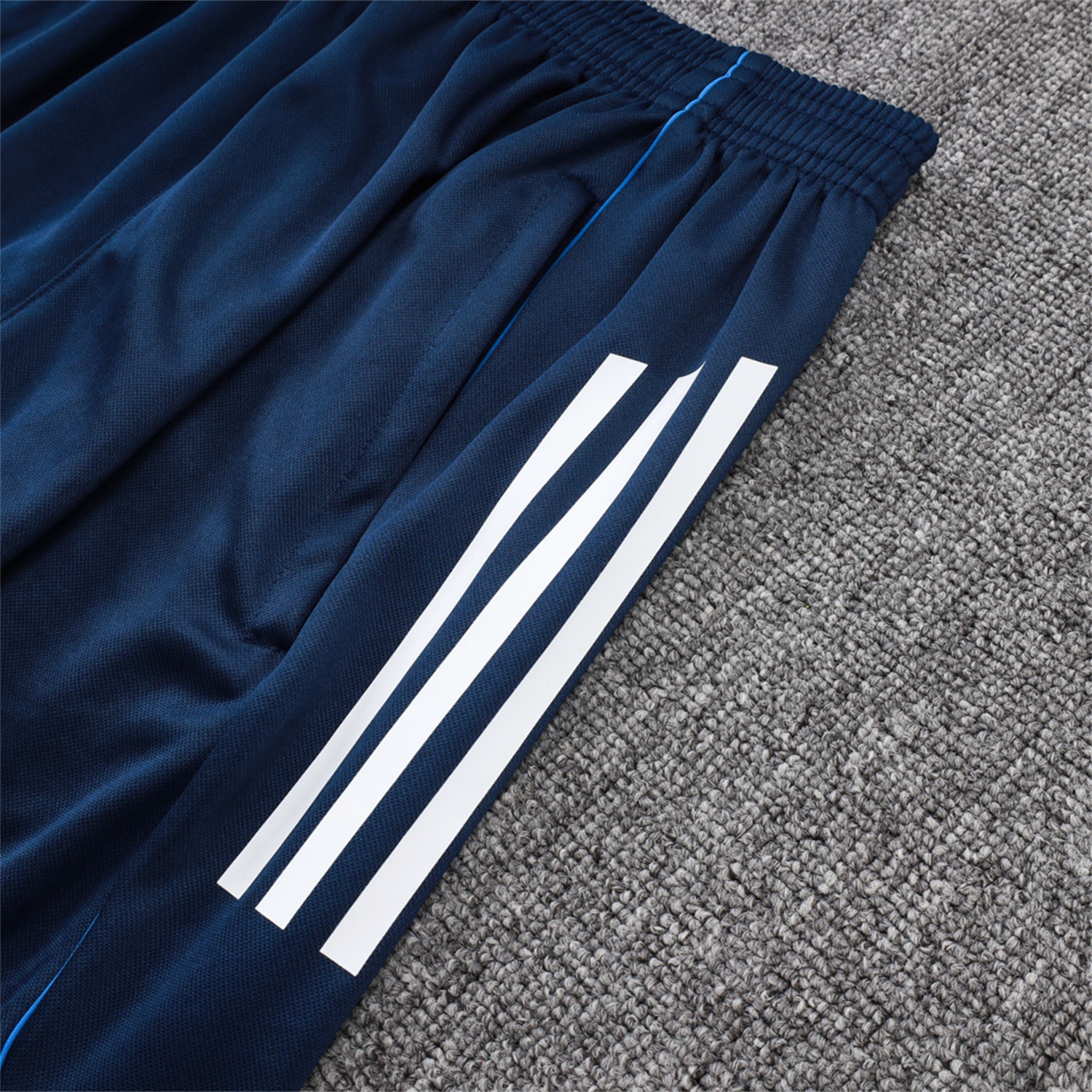 Real Madrid 25-26 Short-Sleeve Training Set - Royal Blue Vest & Shorts - Unitedfutballjersey