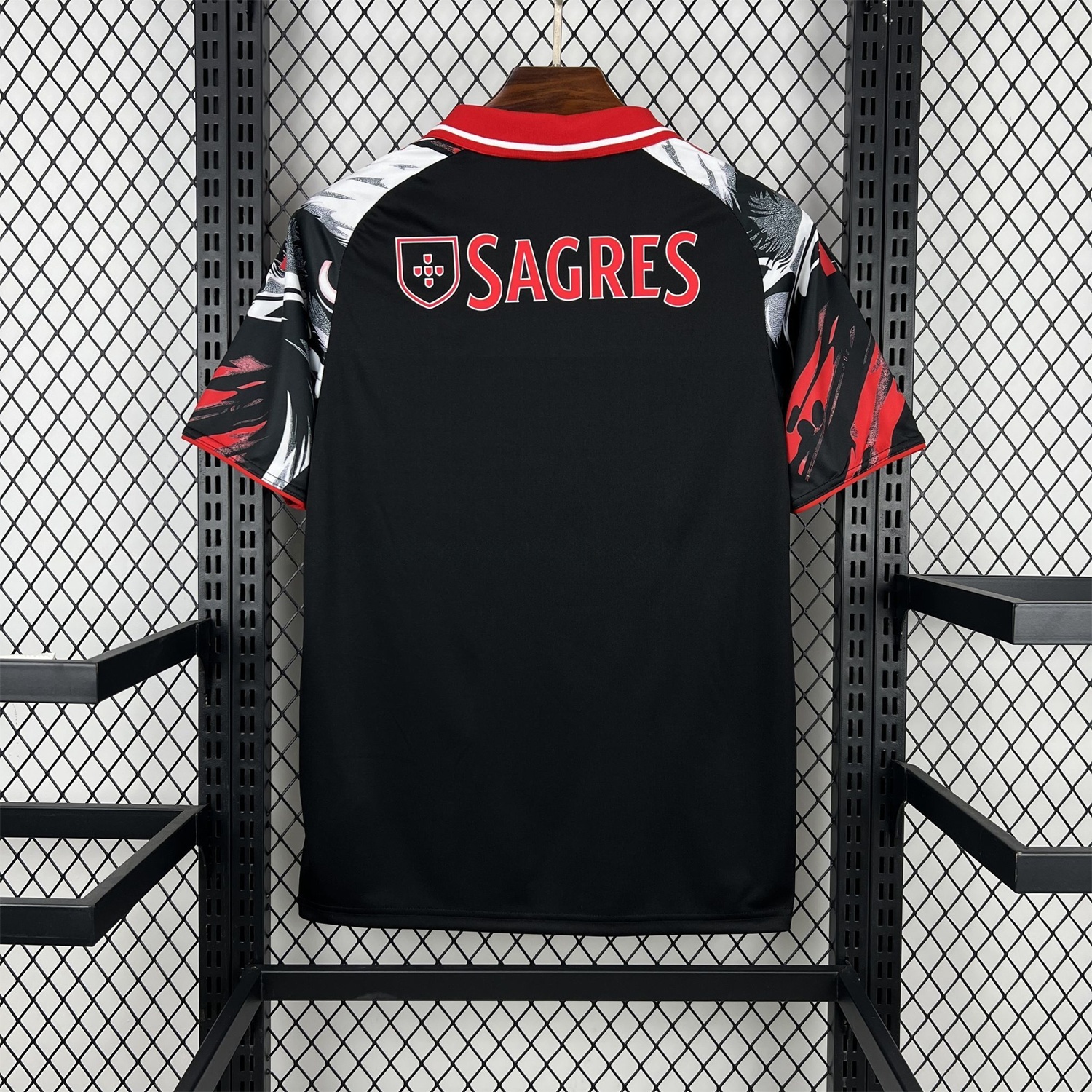 Benfica 25-26 White Eagle Black Special Jersey - Fans Version - Unitedfutballjersey