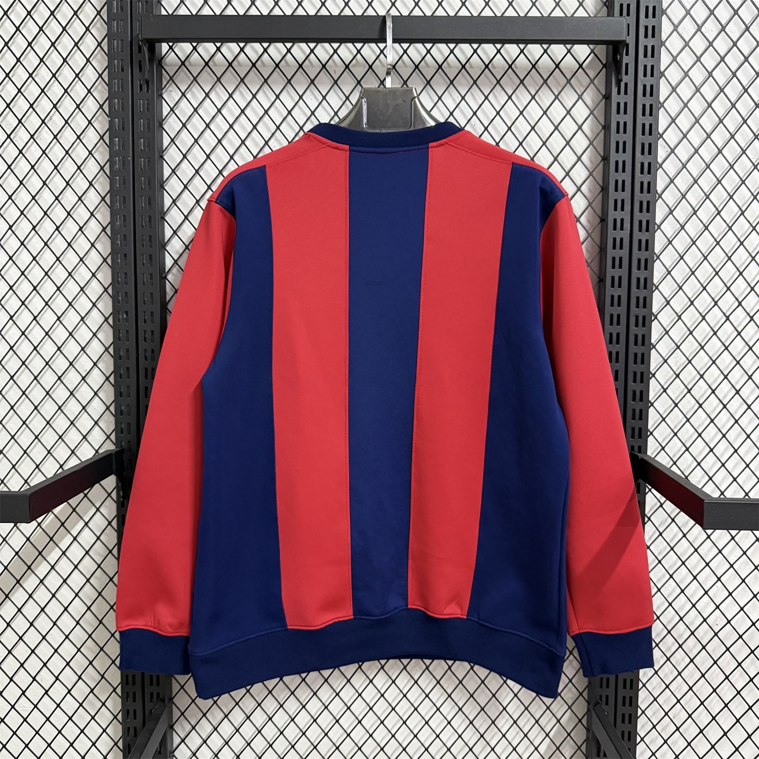 Barcelona 25-26 Red And Blue Unisex Pullover Hoodie - Unitedfutballjersey