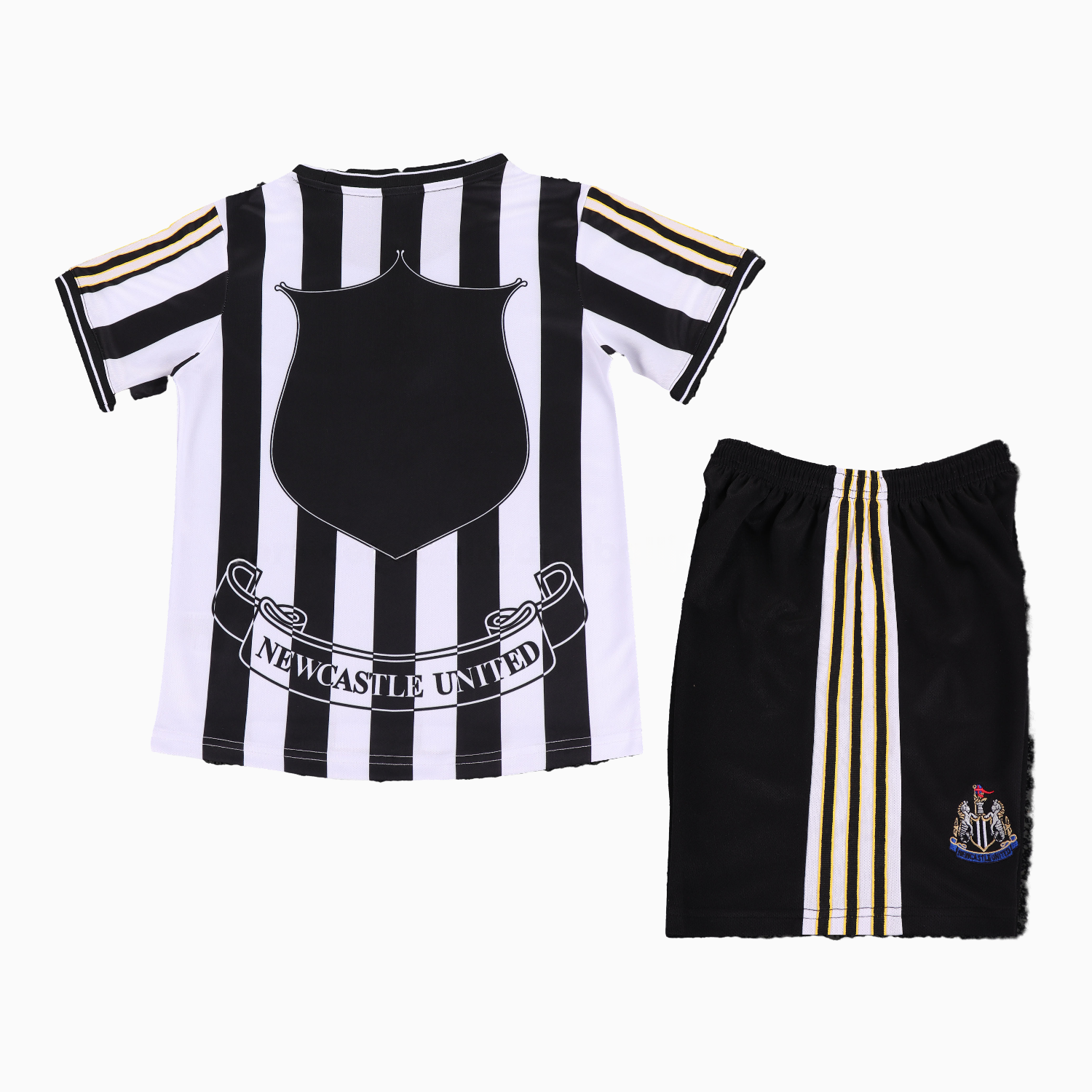 Retro Newcastle United 1997-99 Home Kids Kit - Unitedfutballjersey