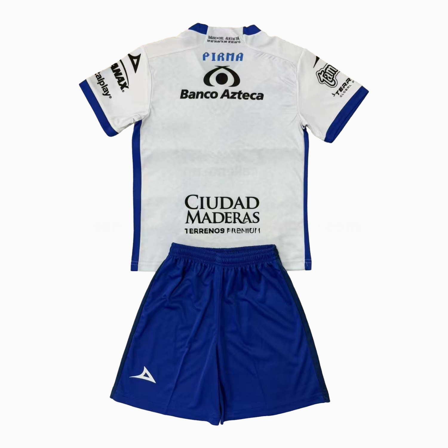 Club Puebla 25-26 Home Kids Kit - Unitedfutballjersey