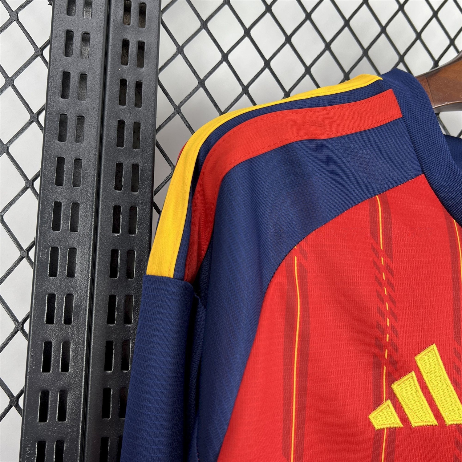 Spain 2026 Home Red Long Sleeves Jersey - Fans Version - Unitedfutballjersey