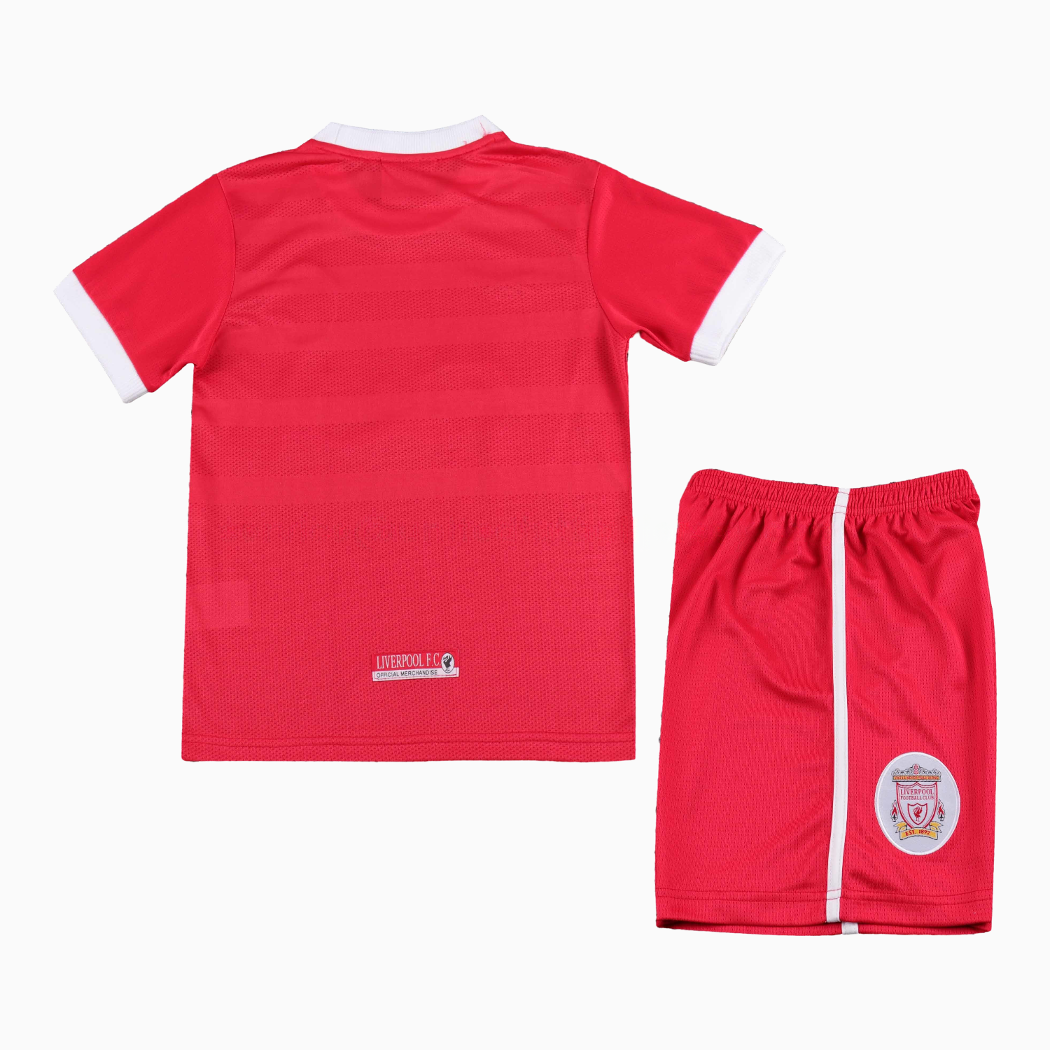 Retro Liver.pool 1997-98 Home Kids Kit - Unitedfutballjersey