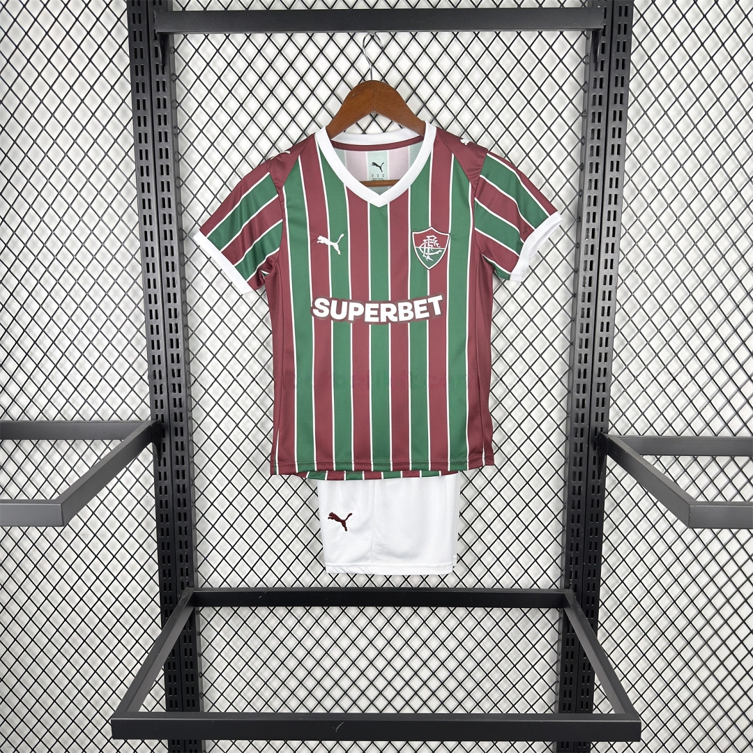 Fluminense 26-27 Home Kids Kit - Unitedfutballjersey
