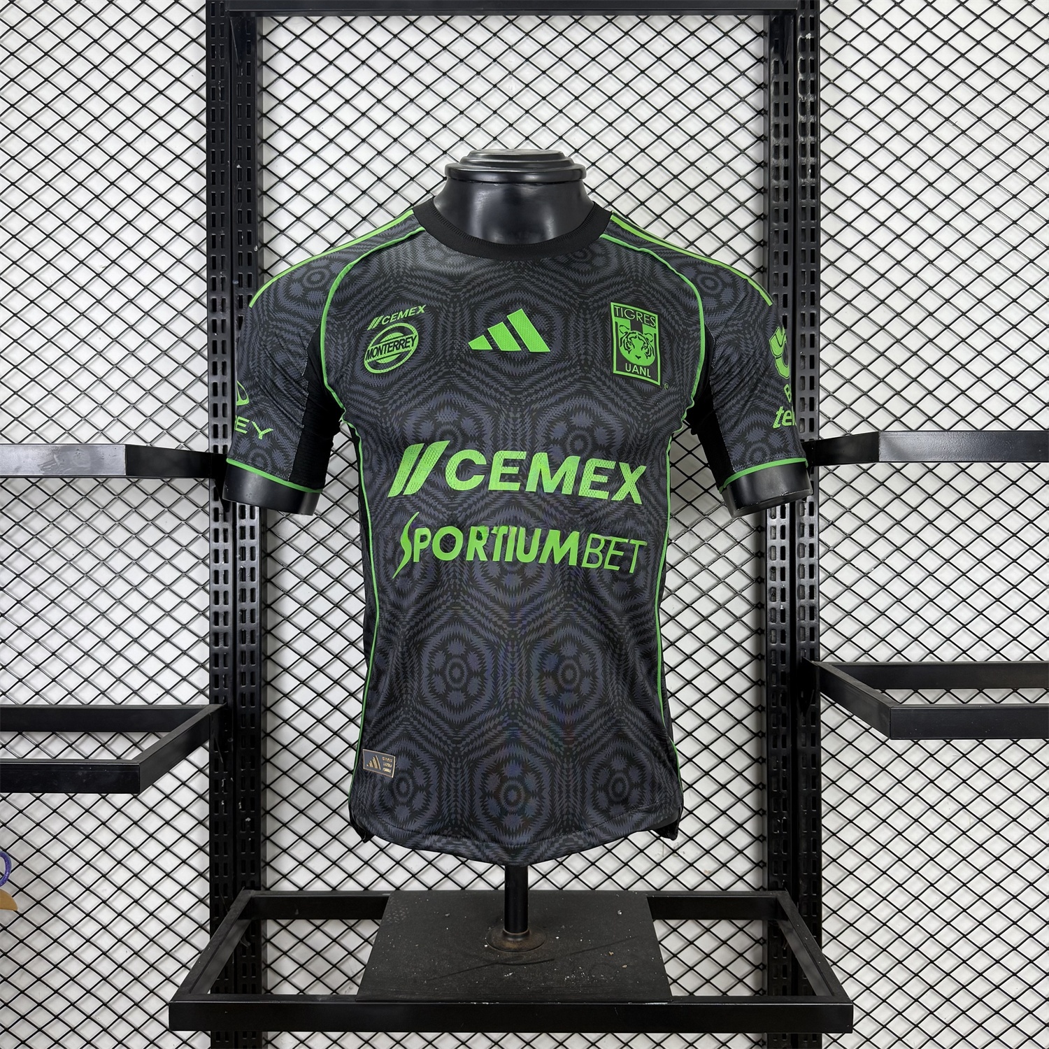 Tigres UANL 25-26 Third Jersey With All Sponsors - Player Version - Unitedfutballjersey