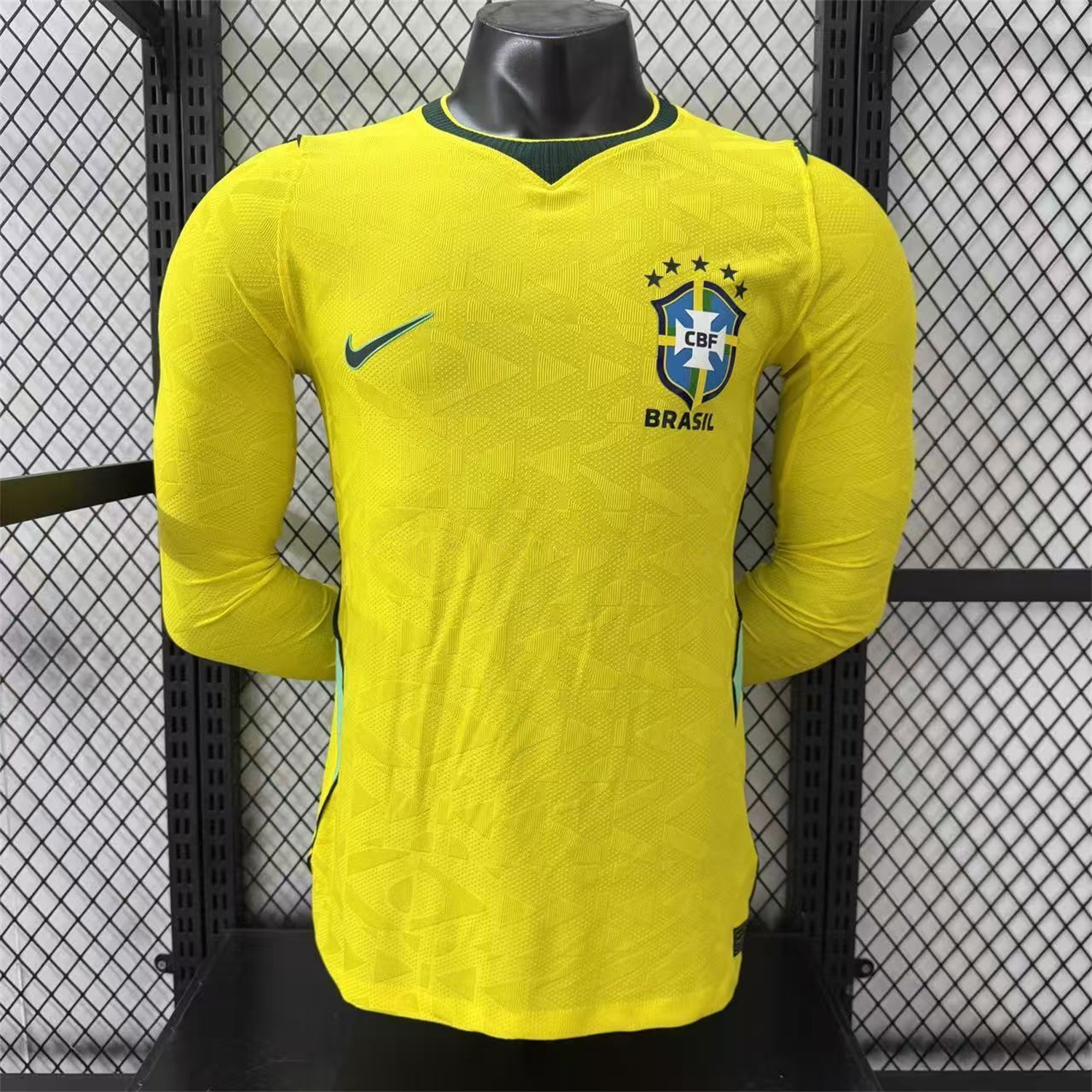 Brazil 2026 Home Long Sleeves Jersey - Player Version - Unitedfutballjersey