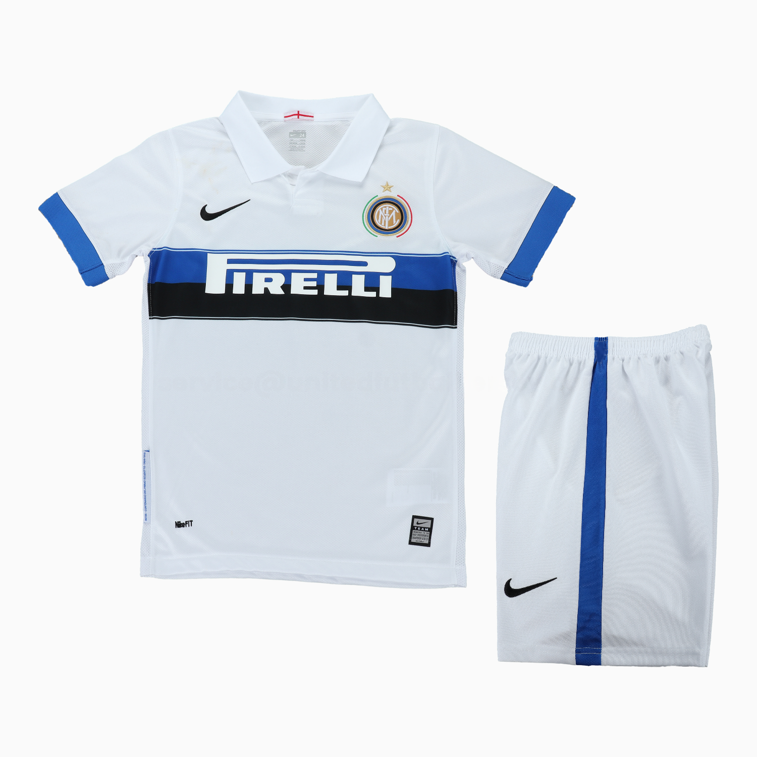 Retro Inter Milan 2009-10 Away Kids Kit - Unitedfutballjersey