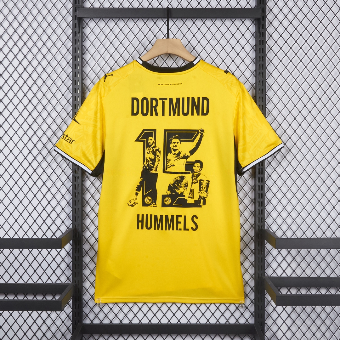 【Hummels Special Font】Dortmund 26-27 Home Jersey - Fans Version - Unitedfutballjersey