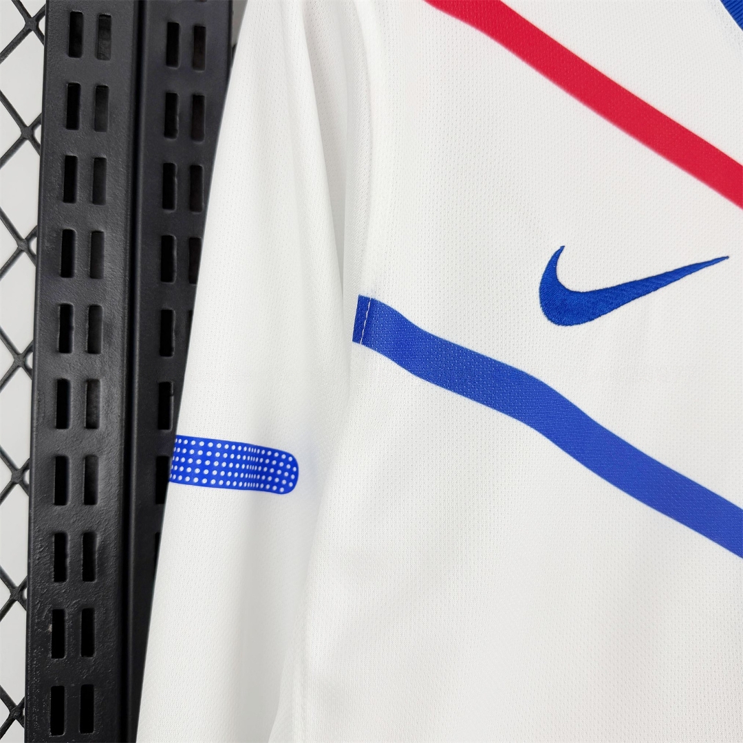 Retro France 2012 Away Long Sleeves Jersey - Fans Version - Unitedfutballjersey