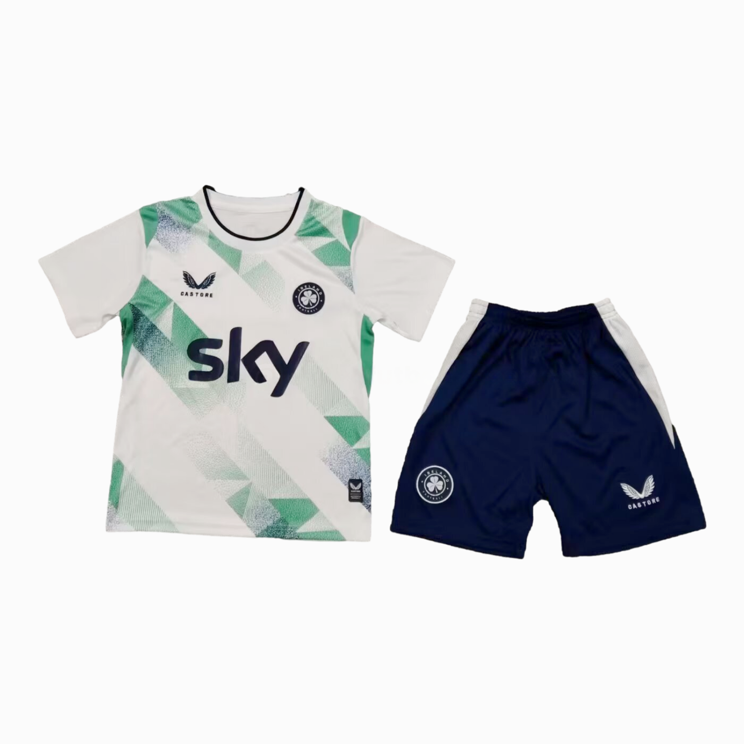 Ireland 2026 Away Kids Kit - Unitedfutballjersey