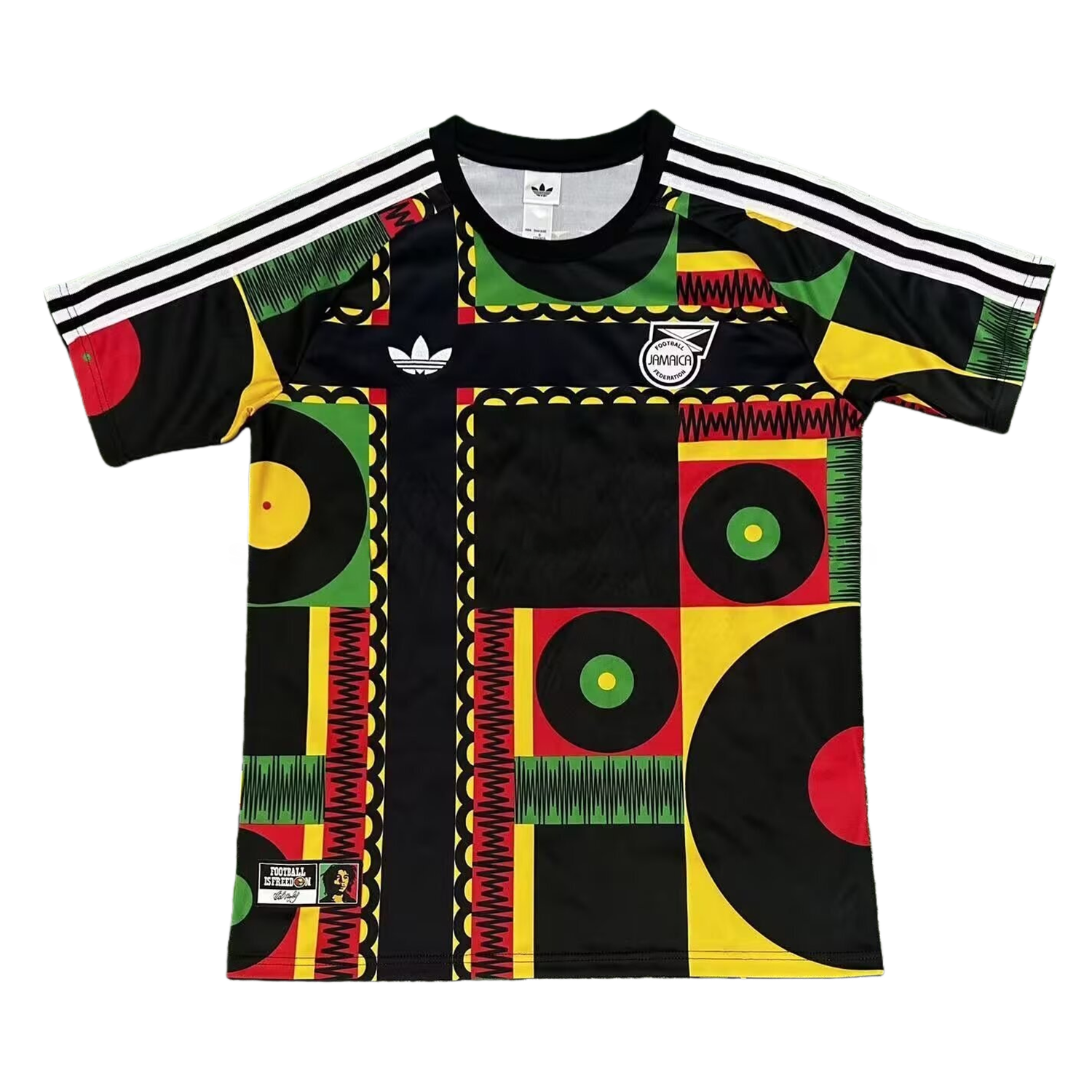 Jamaica 2026 Round Square Training Jersey - Fans Version - Unitedfutballjersey