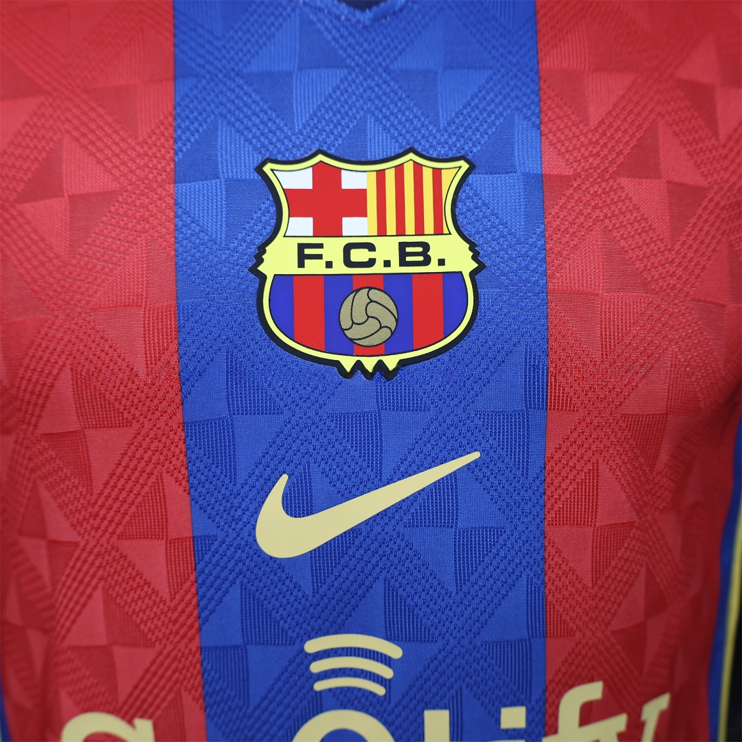 Barcelona 25-26 Retro Style Polo Special Jersey - Player Version - Unitedfutballjersey