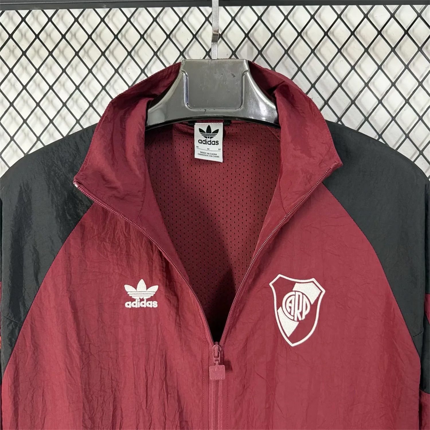 River Plate 25-26 Training Windbreaker Jacket - Red - Unitedfutballjersey