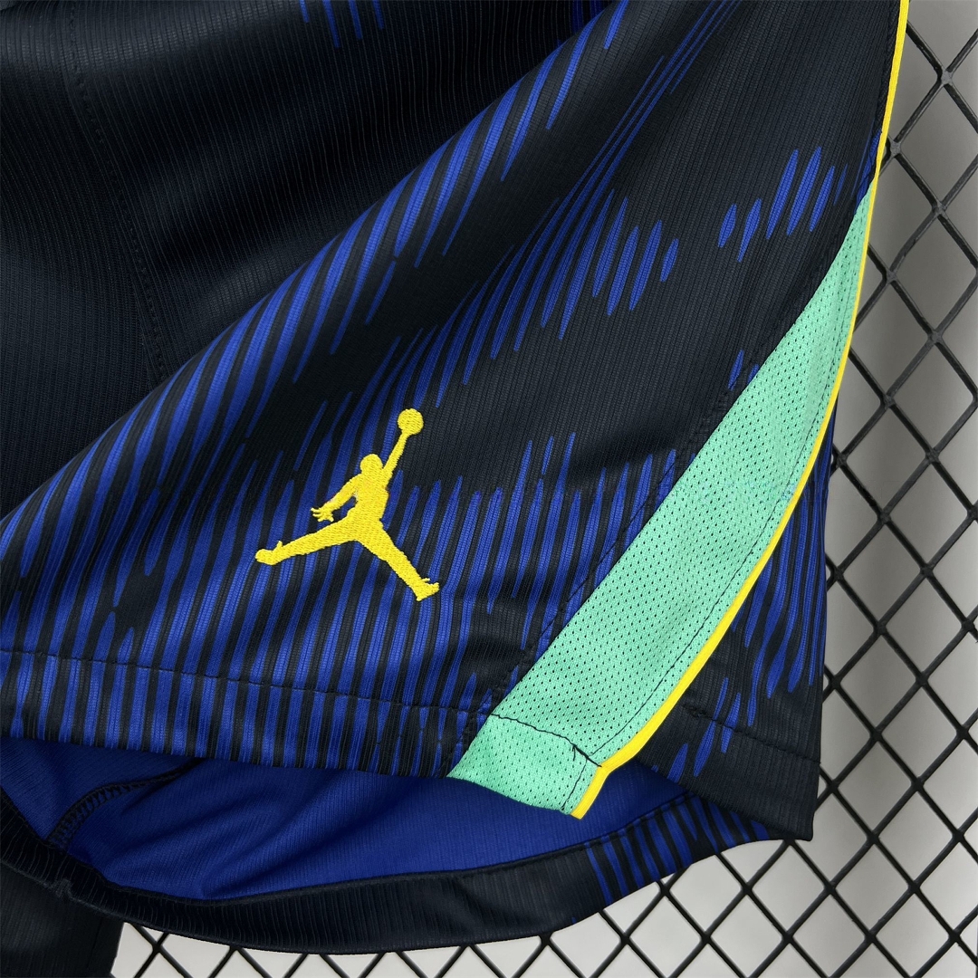 Brazil 2026 Away Blue Shorts - Fans Version - Unitedfutballjersey