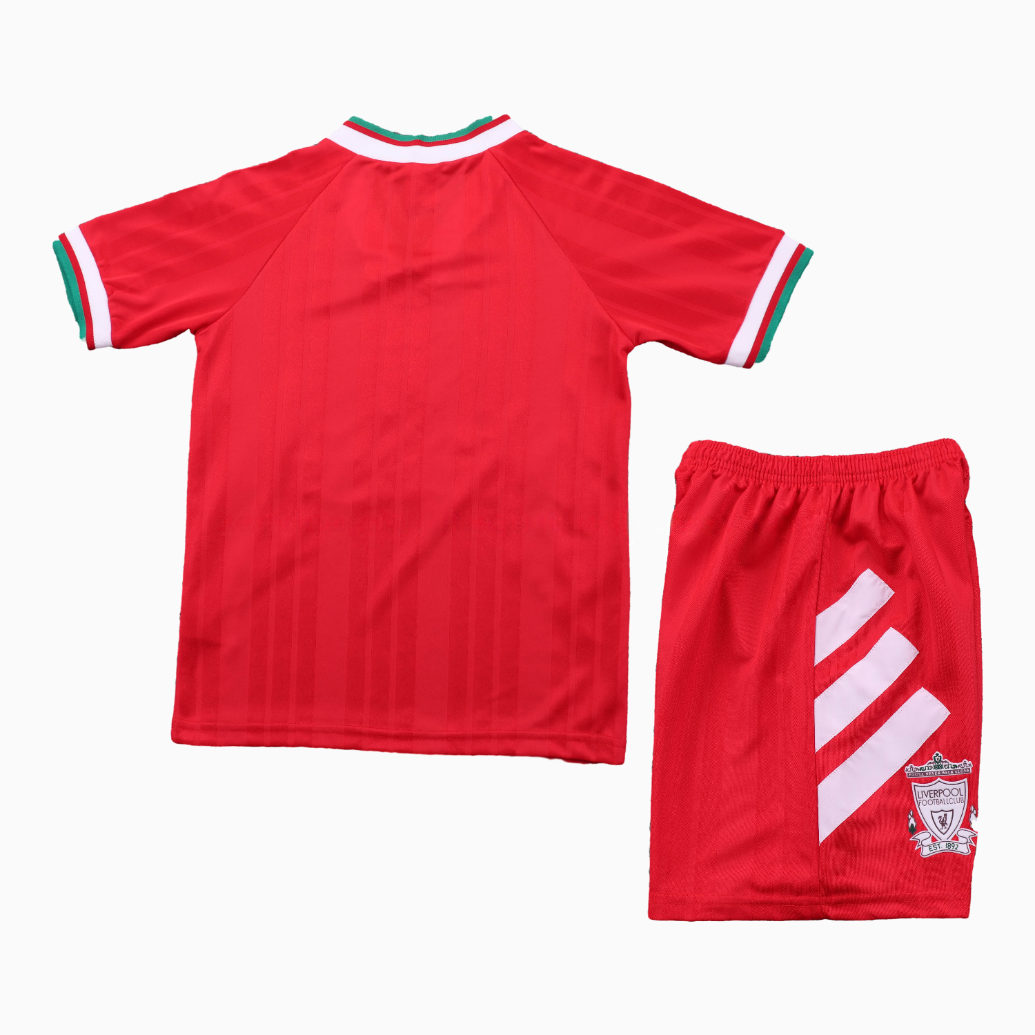Retro Liver.pool 1993-95 Home Kids Kit - Unitedfutballjersey