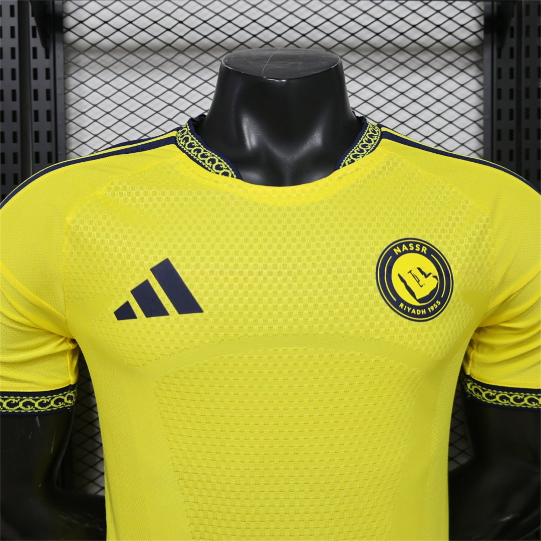 Al Nassr Riyadh Victory 26-27 Home Jersey - Player Version - Unitedfutballjersey