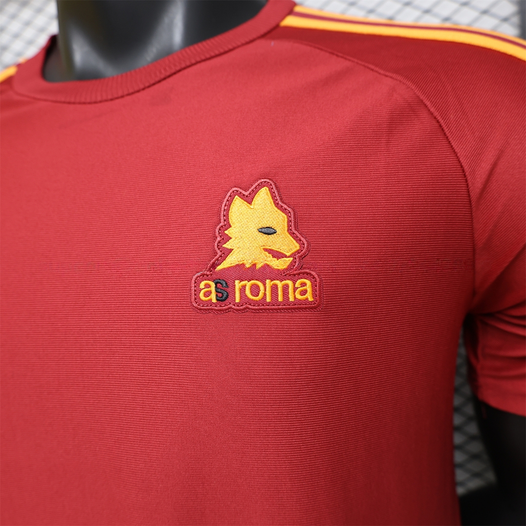 AS Roma 25-26 Retro Casual Style Red Special Jersey - Player Version - Unitedfutballjersey