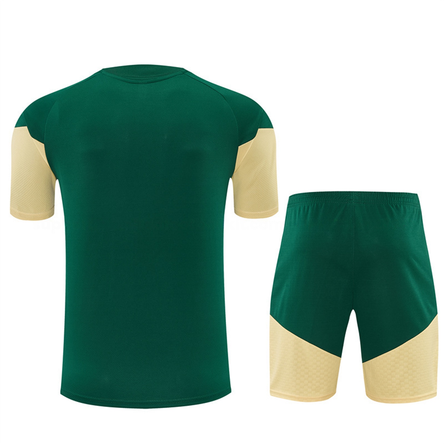 Real Madrid 26-27 Short-Sleeve Training Set - Green Top & Green Shorts - Unitedfutballjersey