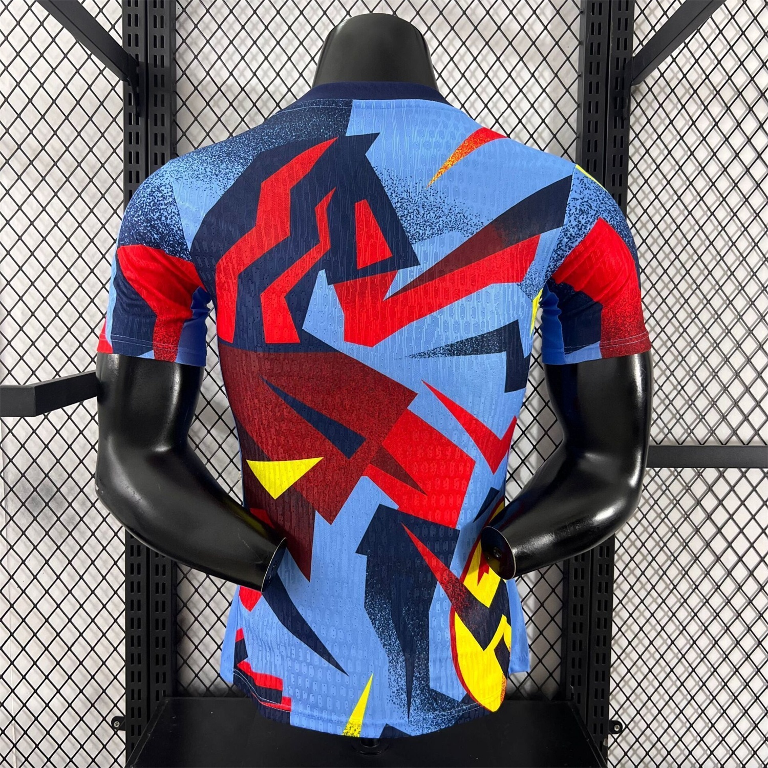 Barcelona 25-26 Mottled Colors Pre-Match Jersey - Player Version - Unitedfutballjersey