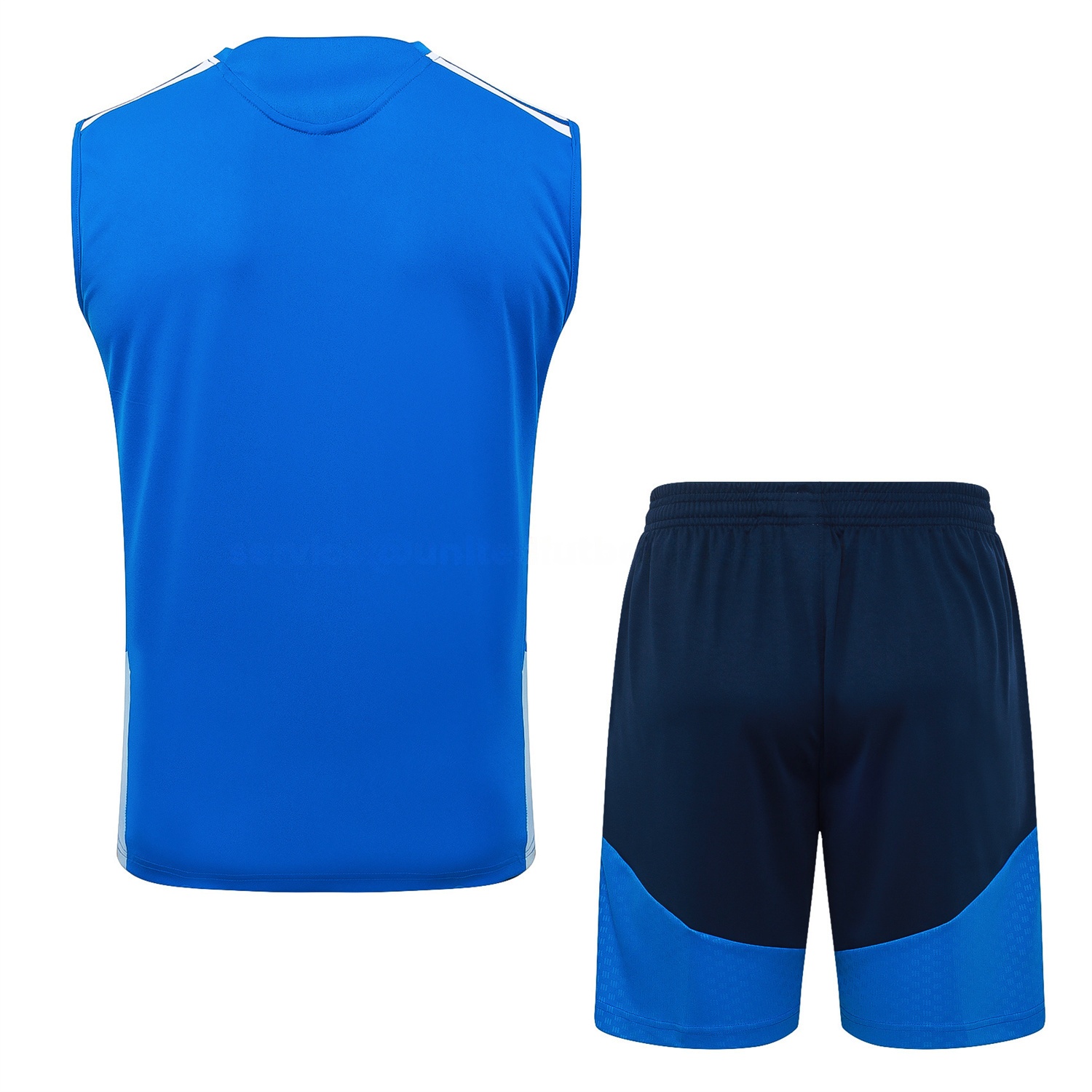Cruzeiro 25-26 Vest Training Set - Ocean Blue Vest and Dark Blue Shorts - Unitedfutballjersey