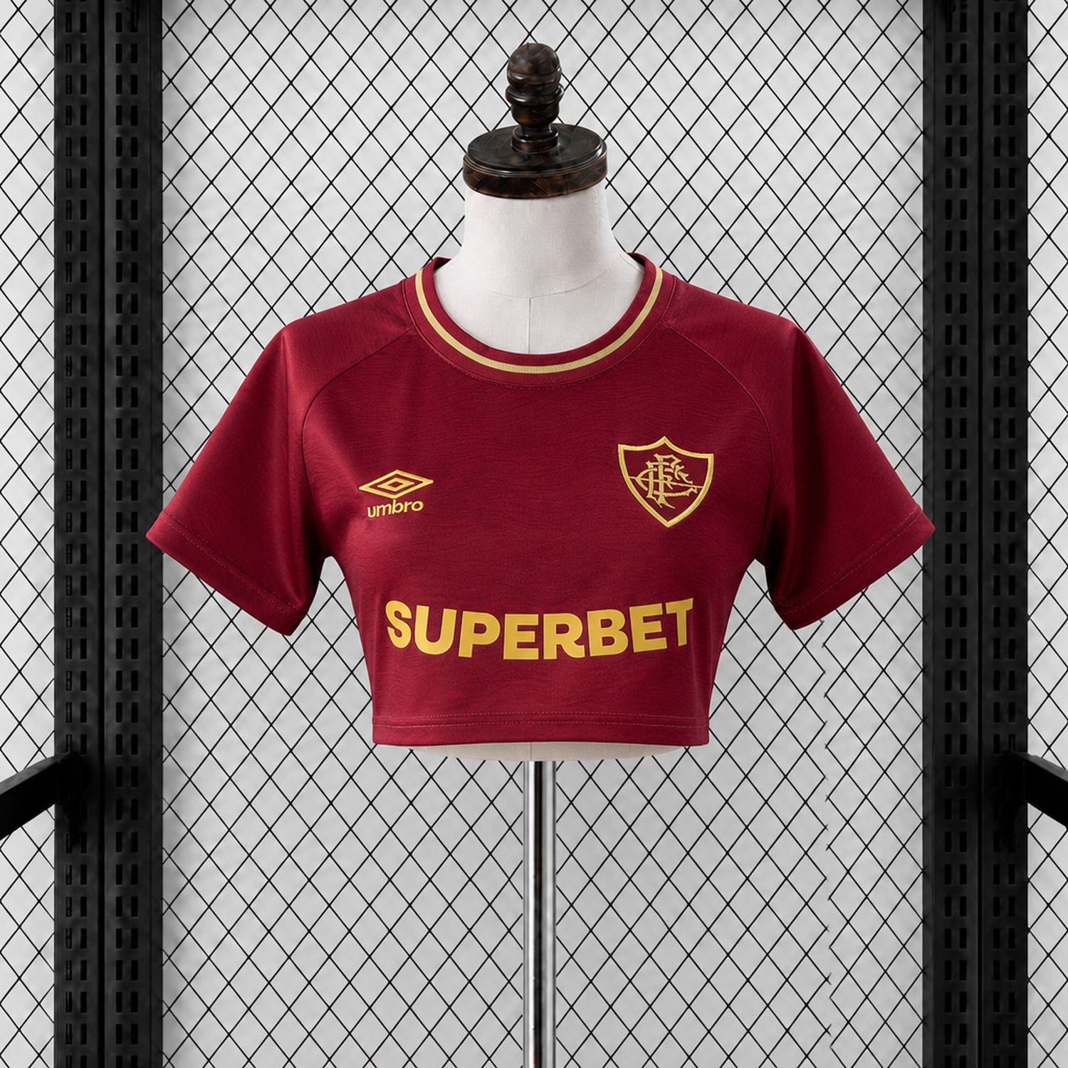 Women's Fluminense 25-26 Third Cropped Jersey - Fans Version - Unitedfutballjersey