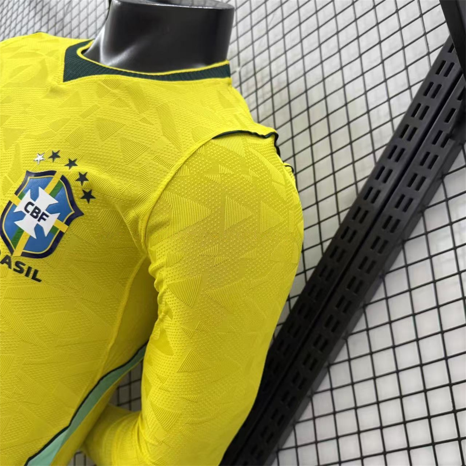 Brazil 2026 Home Long Sleeves Jersey - Player Version - Unitedfutballjersey