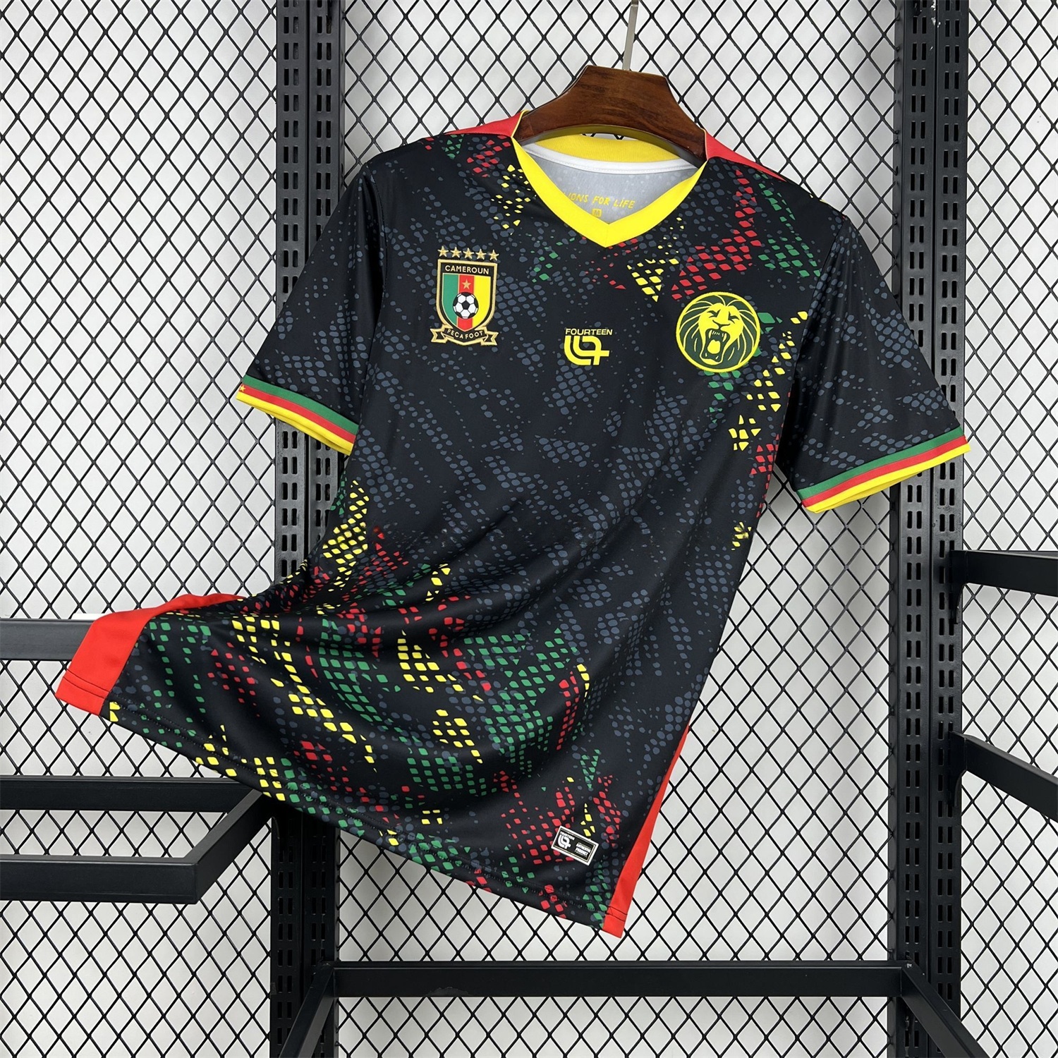 Cameroon 2026 Black Special Jersey - Fans Version - Unitedfutballjersey