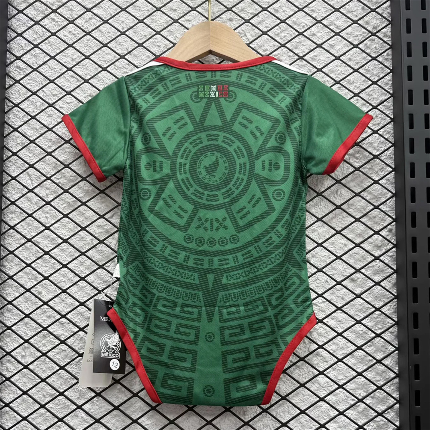 Mexico 2026 Home Baby Crawling Suit - Unitedfutballjersey