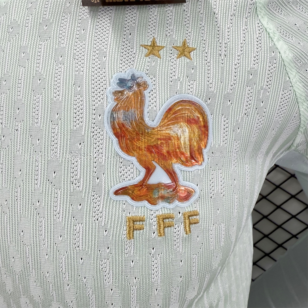 France 2026 Away Long Sleeves Jersey - Player Version - Unitedfutballjersey