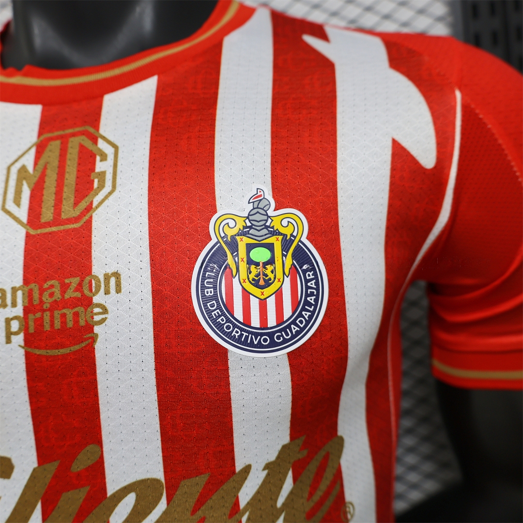 Chivas de Guadalajara 26-27 Home Jersey - Player Version - Unitedfutballjersey