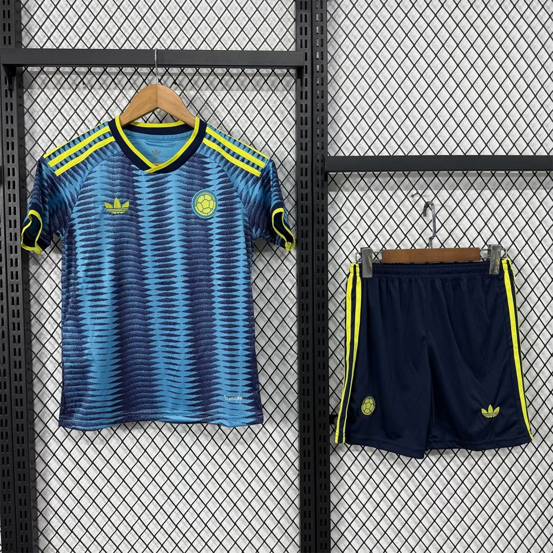 Colombia 2026 Away Kids Kit - Unitedfutballjersey