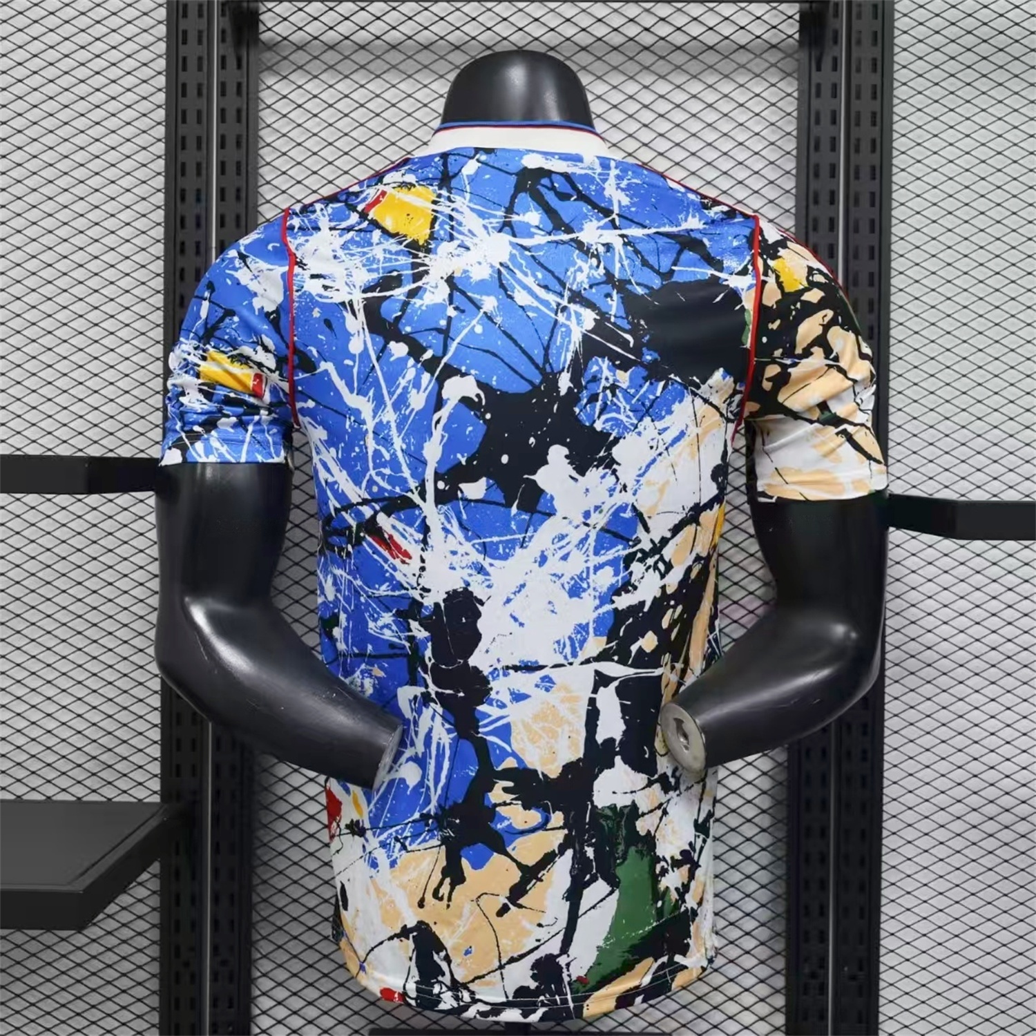 Manchester United 25-26 Stone Roses Special Jersey - Player Version - Unitedfutballjersey