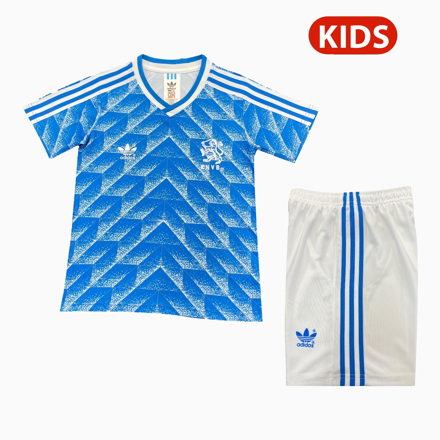 Retro Netherlands 1988 Away Kids Kit - Unitedfutballjersey